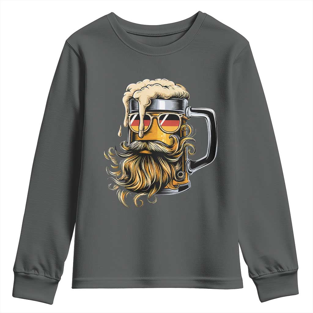 Funny Oktoberfest Beer Lover Gift Youth Sweatshirt Cool German Beer Mug