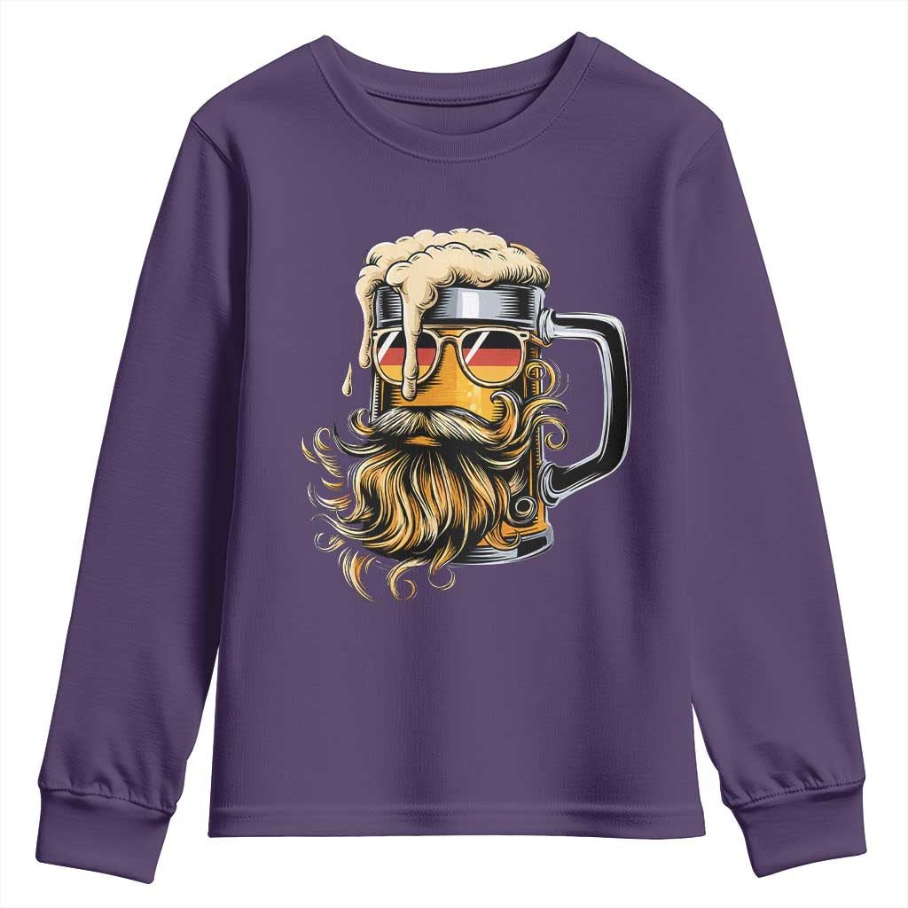 Funny Oktoberfest Beer Lover Gift Youth Sweatshirt Cool German Beer Mug