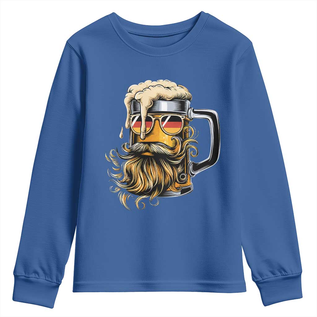 Funny Oktoberfest Beer Lover Gift Youth Sweatshirt Cool German Beer Mug