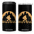 Knitting Bigfoot In The Wild Funny Gift 4 in 1 Can Cooler Tumbler TS12 One Size: 16 oz Black Print Your Wear
