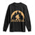 Knitting Bigfoot In The Wild Funny Gift Long Sleeve Shirt TS12 Black Print Your Wear