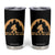Knitting Bigfoot In The Wild Funny Gift Tumbler Cup TS12 Black Print Your Wear