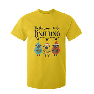 Tis The Season To Be Knitting T Shirt For Kid Christmas Gift TS12 Daisy Print Your Wear