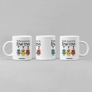 Tis The Season To Be Knitting Coffee Mug Christmas Gift TS12 Print Your Wear