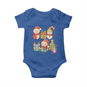Crochet Christmas Baby Onesie Funny Xmas Gift For Crocheter TS12 Royal Blue Print Your Wear