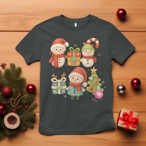 Crochet Christmas T Shirt Funny Xmas Gift For Crocheter TS12 Dark Heather Print Your Wear
