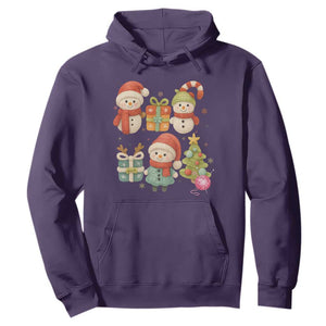 Crochet Christmas Hoodie Funny Xmas Gift For Crocheter TS12 Purple Print Your Wear