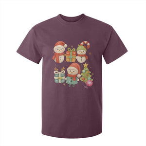 Crochet Christmas T Shirt For Kid Funny Xmas Gift For Crocheter TS12 Maroon Print Your Wear