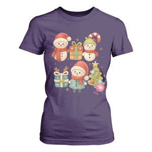 Crochet Christmas T Shirt For Women Funny Xmas Gift For Crocheter TS12 Purple Print Your Wear