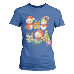 Crochet Christmas T Shirt For Women Funny Xmas Gift For Crocheter TS12 Royal Blue Print Your Wear