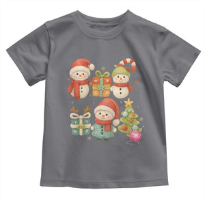 Crochet Christmas Toddler T Shirt Funny Xmas Gift For Crocheter TS12 Charcoal Print Your Wear