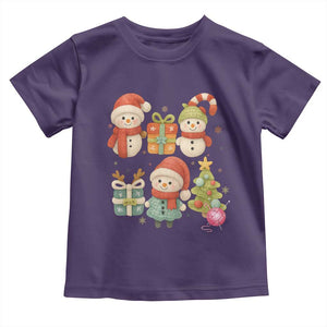 Crochet Christmas Toddler T Shirt Funny Xmas Gift For Crocheter TS12 Purple Print Your Wear