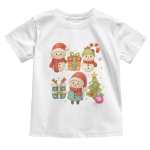 Crochet Christmas Toddler T Shirt Funny Xmas Gift For Crocheter TS12 White Print Your Wear