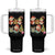Crochet Christmas Tumbler With Handle Funny Xmas Gift For Crocheter TS12 One Size: 40 oz Black Print Your Wear