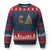 Xmas Dinosaur Knitting Ugly Christmas Sweater Funny Yarn Tree Gift TS12 Navy Red Print Your Wear