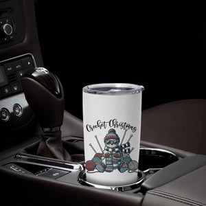 Crochet Christmas Tumbler Cup Funny Snowman Crocheting Gift TS12 Print Your Wear