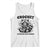 Crocheting Is Cheaper Than Therapy Tank Top Raccoon Yarn Lover TS12 White Print Your Wear