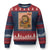 Cute Hedgehog Knitting Ugly Christmas Sweater Xmas Holiday Gift TS12 Navy Red Print Your Wear