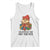 Cute Hamster Knitting Tank Top You Better Get Your Knit Together TS12 White Print Your Wear