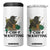 Raven F Caw F I Am Knitting 4 in 1 Can Cooler Tumbler Funny Knitter Gift TS12 One Size: 16 oz White Print Your Wear