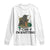 Raven F Caw F I Am Knitting Long Sleeve Shirt Funny Knitter Gift TS12 White Print Your Wear