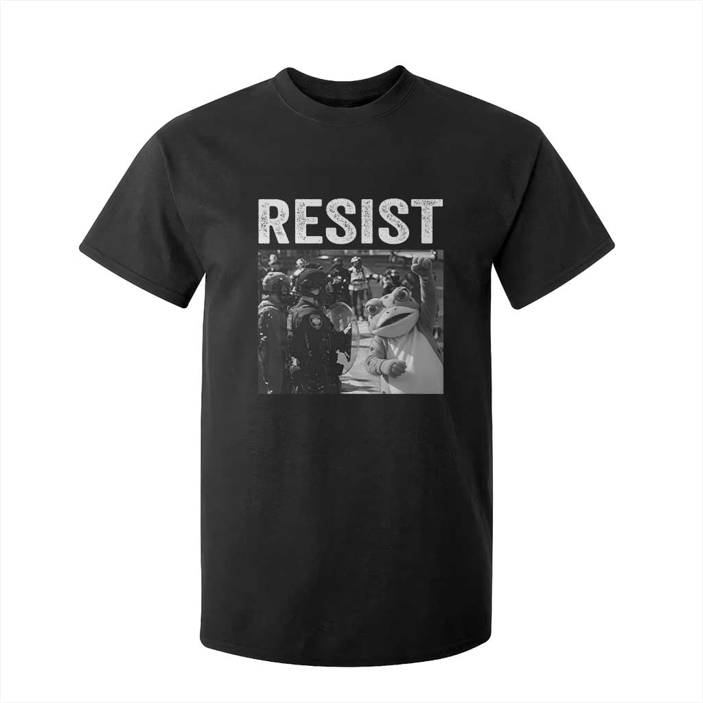 Portland Frog Protest T Shirt For Kid Funny Rebel Gift - Print Your Wear