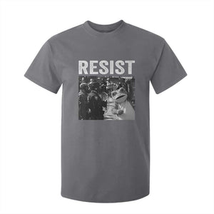 Portland Frog Protest T Shirt For Kid Funny Rebel Gift TS12 Charcoal Print Your Wear