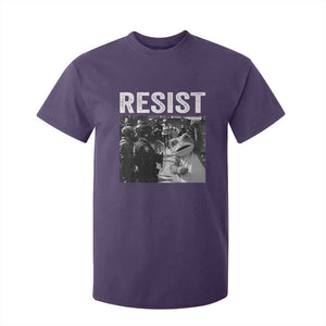 Portland Frog Protest T Shirt For Kid Funny Rebel Gift TS12 Purple Print Your Wear