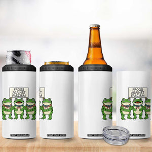 Frogs Against Fascism 4 in 1 Can Cooler Tumbler Funny Portland Meme Humor Gift TS12 Print Your Wear
