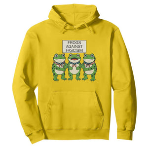 Frogs Against Fascism Hoodie Funny Portland Meme Humor Gift TS12 Daisy Print Your Wear