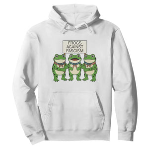 Frogs Against Fascism Hoodie Funny Portland Meme Humor Gift TS12 White Print Your Wear