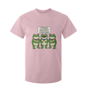 Frogs Against Fascism T Shirt For Kid Funny Portland Meme Humor Gift TS12 Light Pink Print Your Wear