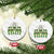 Frogs Against Fascism Ceramic Ornament Funny Portland Meme Humor Gift TS12 1pc White Marble Print Your Wear