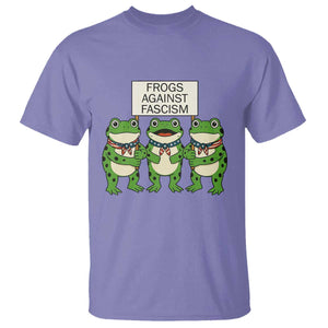 Frogs Against Fascism T Shirt Funny Portland Meme Humor Gift TS12 Violet Print Your Wear