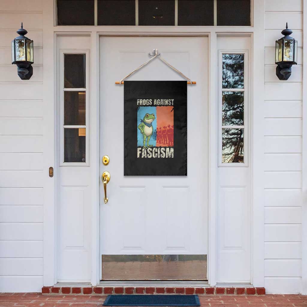 Frogs Against Fascism Garden Flag Portland Protest Vintage Meme Gift TS12 Print Your Wear