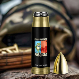 Frogs Against Fascism Bullet Tumbler Portland Protest Vintage Meme Gift TS12 Print Your Wear