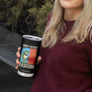 Frogs Against Fascism Tumbler Cup Portland Protest Vintage Meme Gift TS12 Print Your Wear