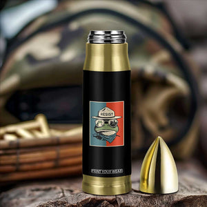 Resist Frog Meme Bullet Tumbler Portland Vintage Aesthetic Gift - Print Your Wear