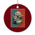 Resist Frog Meme Ceramic Ornament Portland Vintage Aesthetic Gift - Print Your Wear
