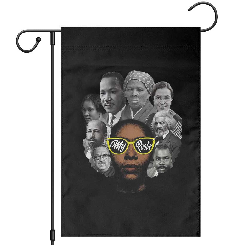 My Roots Black History Leaders Garden Flag African American Heritage TS12 Black Print Your Wear