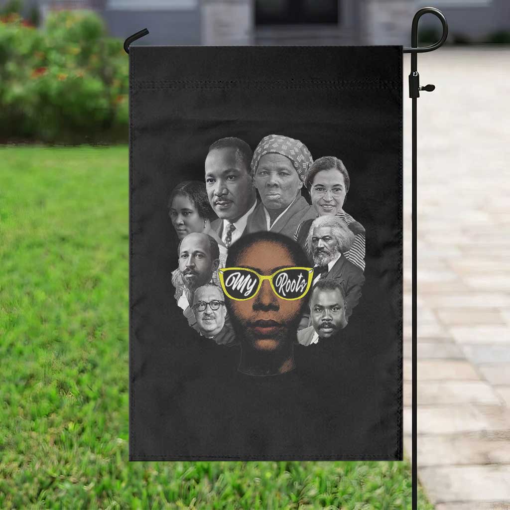 My Roots Black History Leaders Garden Flag African American Heritage TS12 Print Your Wear