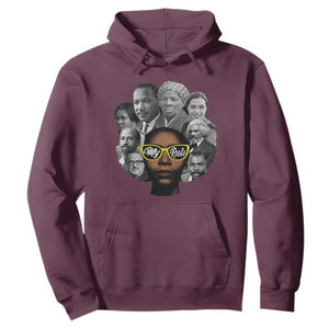 My Roots Black History Leaders Hoodie African American Heritage TS12 Maroon Print Your Wear