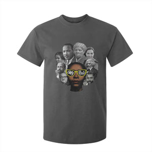 My Roots Black History Leaders T Shirt For Kid African American Heritage TS12 Dark Heather Print Your Wear