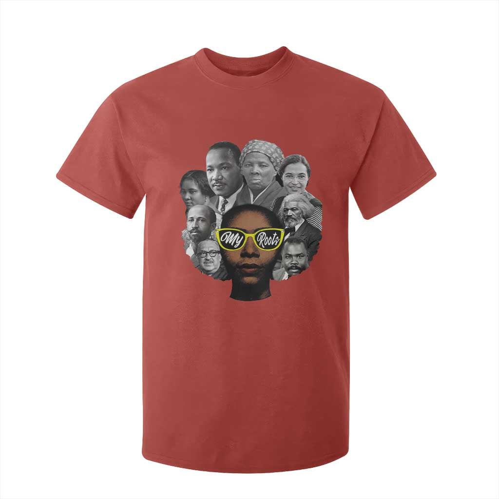 My Roots Black History Leaders T Shirt For Kid African American Heritage TS12 Red Print Your Wear