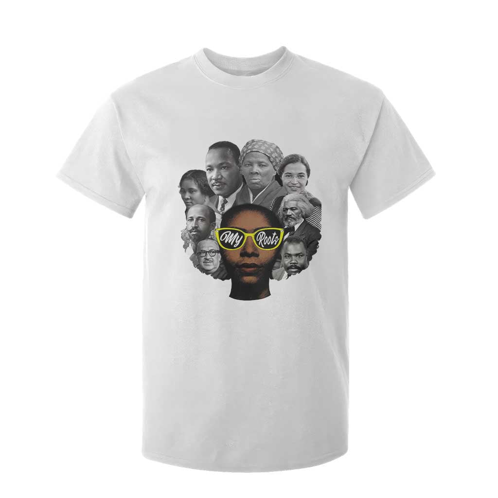 My Roots Black History Leaders T Shirt For Kid African American Heritage TS12 White Print Your Wear