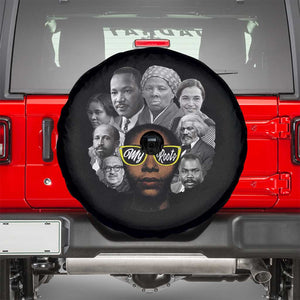 My Roots Black History Leaders Spare Tire Cover African American Heritage TS12 Black Print Your Wear
