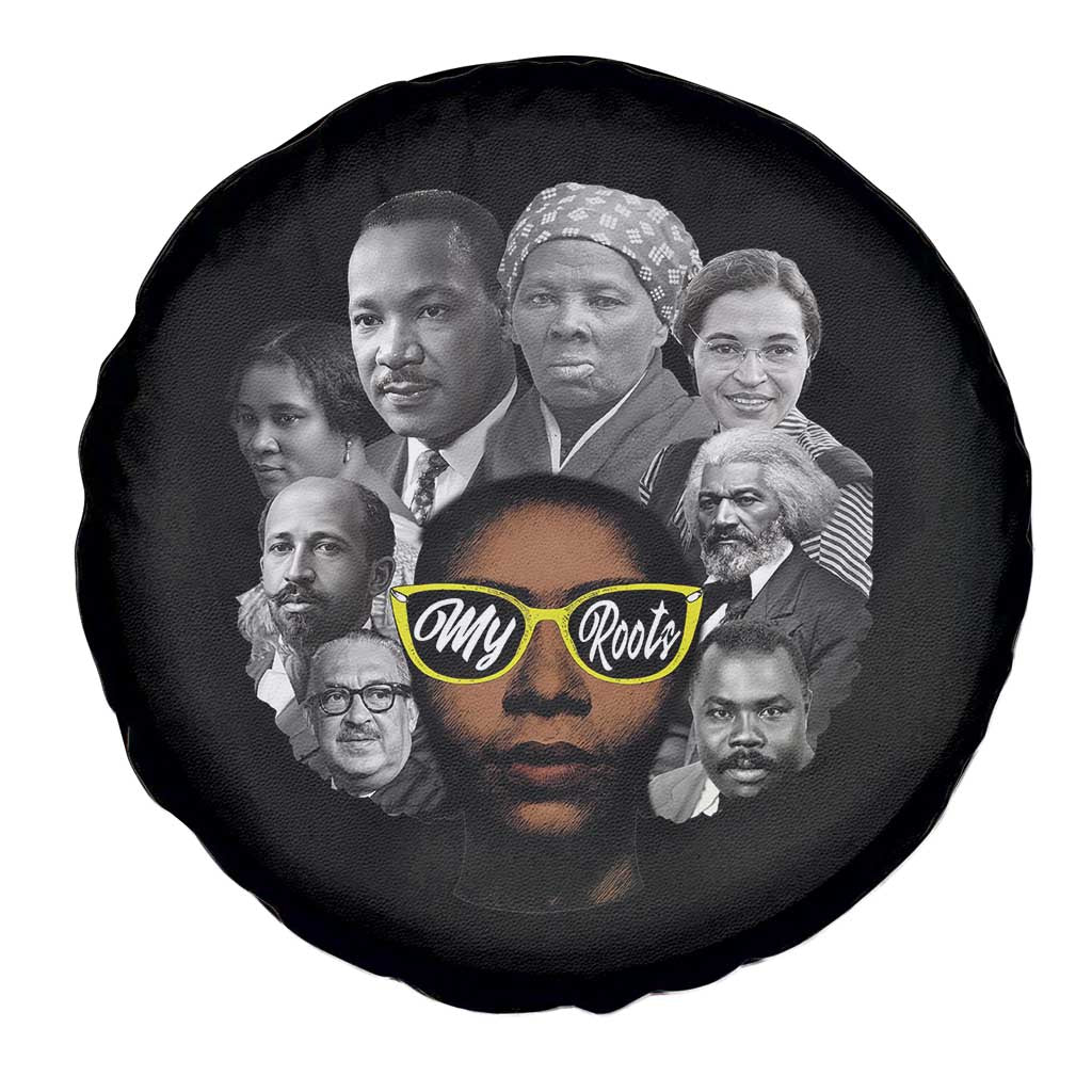 My Roots Black History Leaders Spare Tire Cover African American Heritage TS12 Print Your Wear