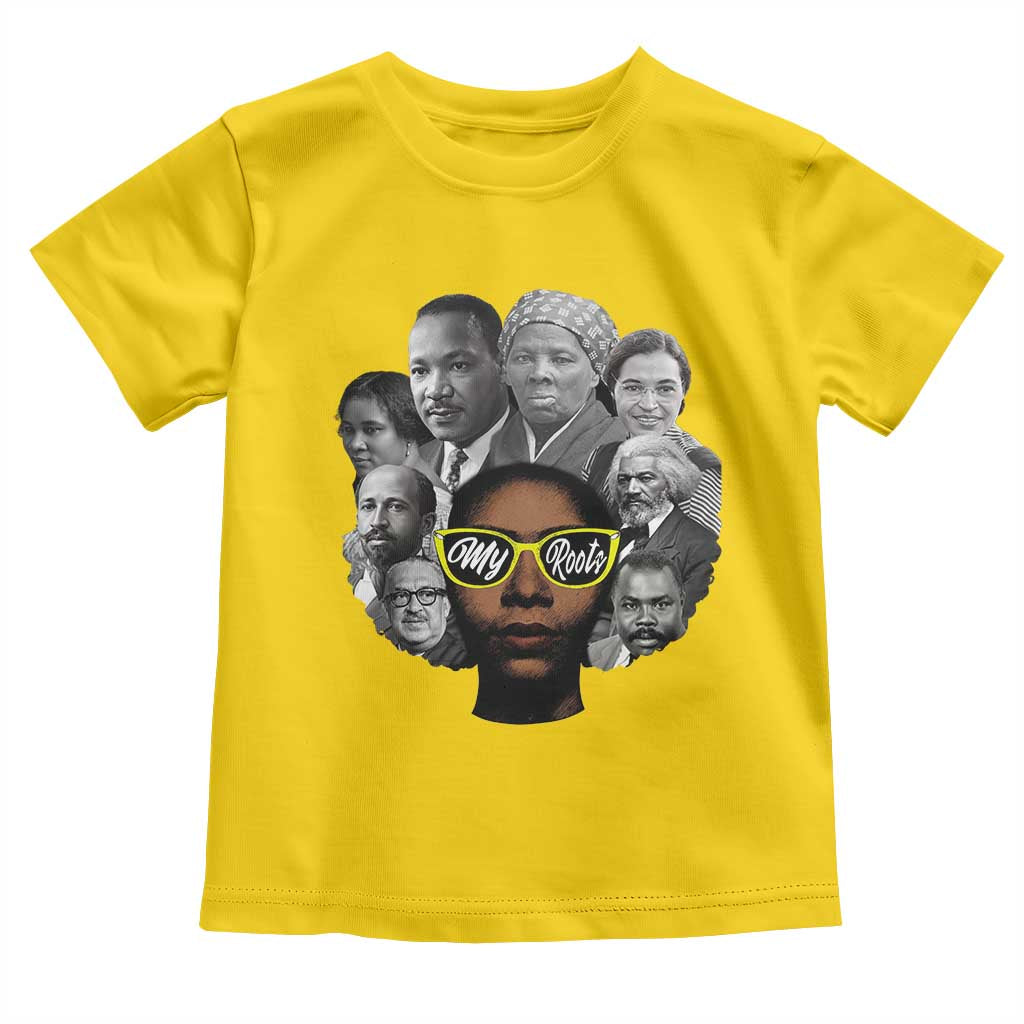 My Roots Black History Leaders Toddler T Shirt African American Heritage TS12 Daisy Print Your Wear