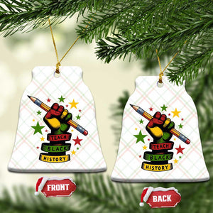 Teach Black History Education Pride Ceramic Ornament Black History Month TS12 Print Your Wear