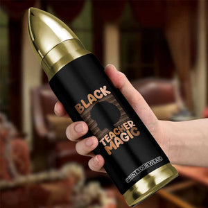 Black Teacher Magic Bullet Tumbler Empowering African American Pride Teacher Gift TS12 Print Your Wear